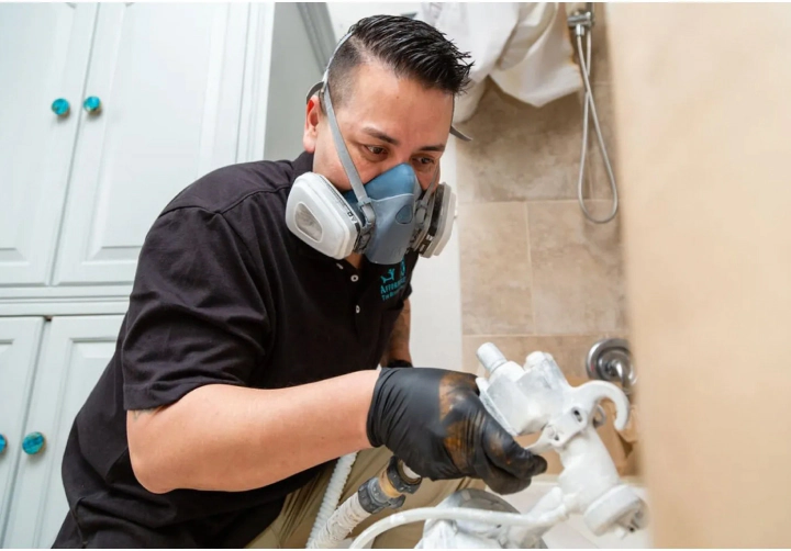 refinishing bath tub